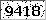 Please enter the Security code showing in the image